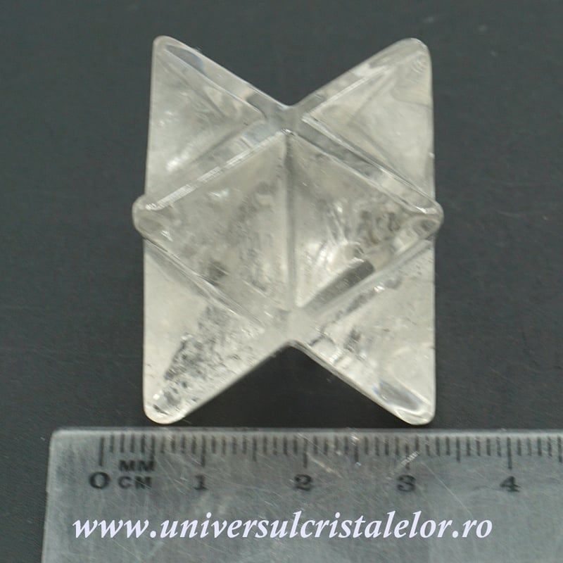 Merkaba cristal de stanca